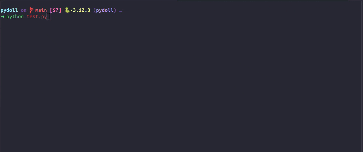 Pydoll automation example